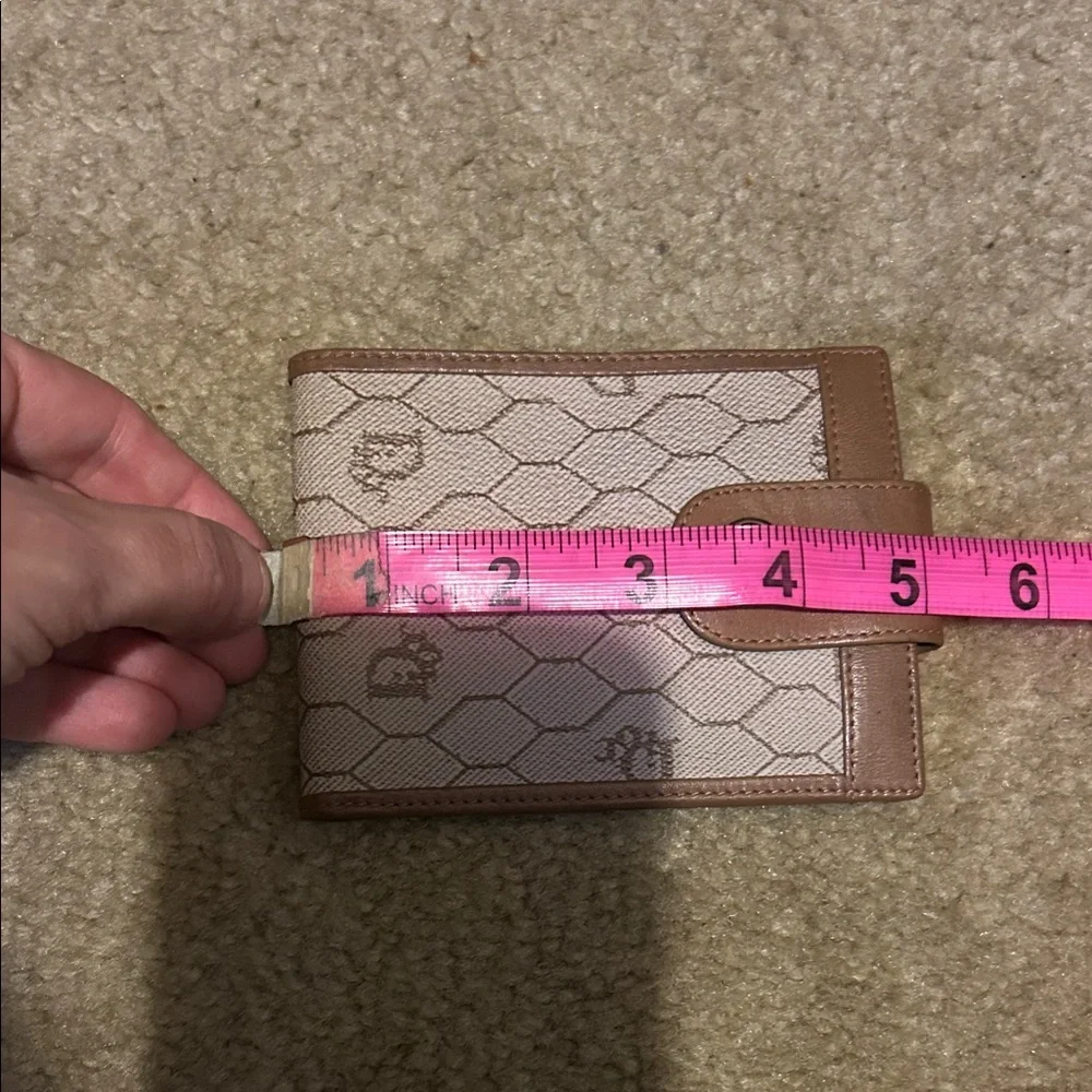 CHRISTIAN DIOR HONEYCOMB WOMEN'S PVC,LEATHER WALLET